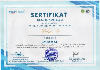 Kegiatan Literasi dan Numerasi